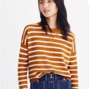 Cashmere Waffle Crew Sweater